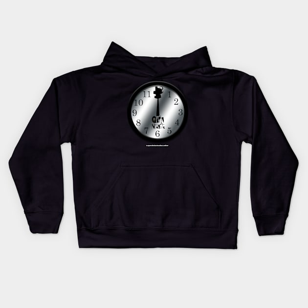 Cap'n Midnite Logo on Clock Kids Hoodie by tyrone_22